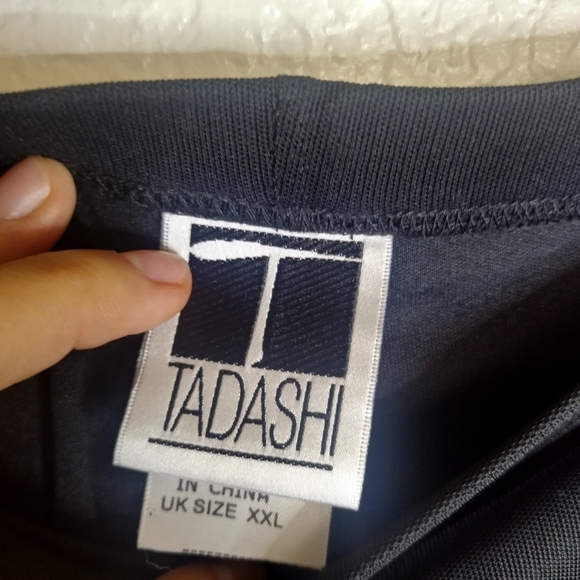 TADASHI Wide Leg Mesh Women’s Pants  High Rise Size XL - Picture 4 of 10